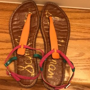 Sam Edelman colorful sandals